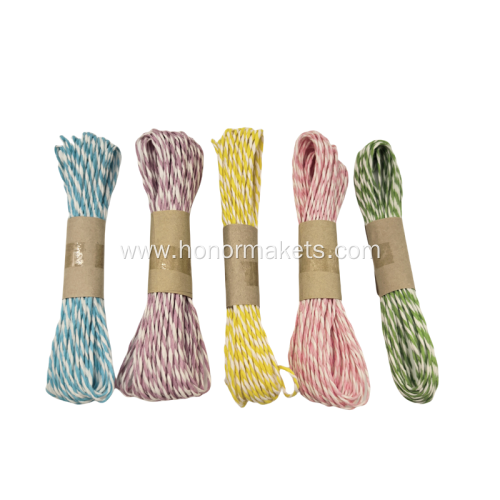 Easter colorful paper rope